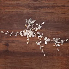 Корейские свадебные буровые головки для волос Свадебные украшения свадебное платье аксессуары для волос повязка на голову