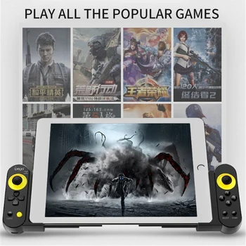 

PG-9167 Bluetooth Wireless Gamepad Stretchable Game Controller For IOS Android Mobile Phone / PC / Tablet For PUBG Games