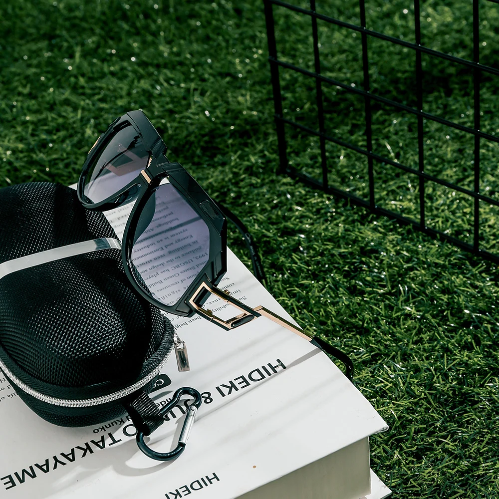 

Yvan Metal New Retro Coating Eyewear Women Men Sunglasses Sun Glasses Vintage Fishing Brand Designer Cat Eye Trendsetter Diamond