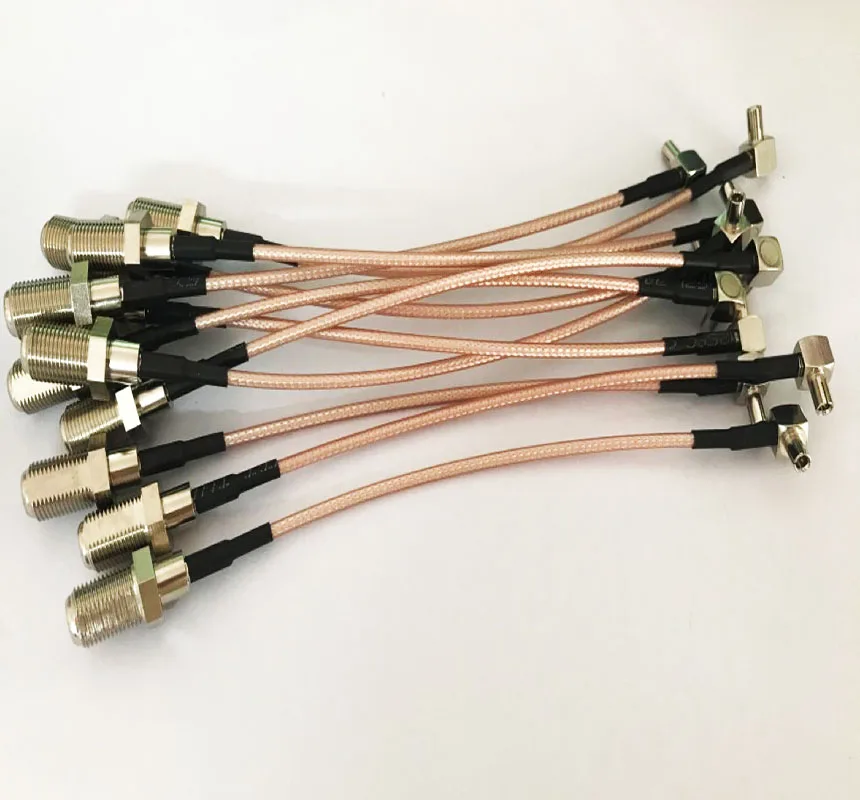 20 шт. коннектор коаксиального кабеля с разъемом штырь гнездо|angle connector|l connectorangled
