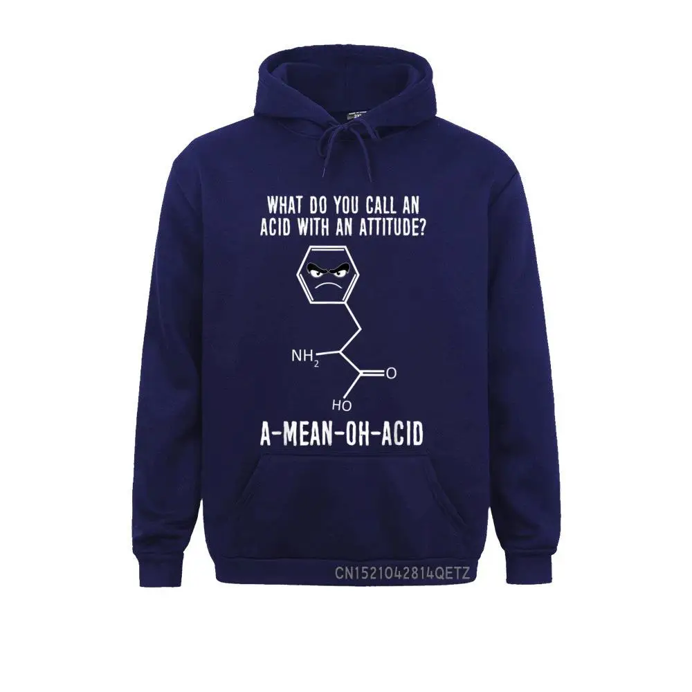 Funny a mean oh acid science gifts for chemistry teachers__B5889 Birthday Sweatshirts for Men Thanksgiving Day Hoodies Sportswears Long Sleeve Special Funny a mean oh acid science gifts for chemistry teachers__B5889navy