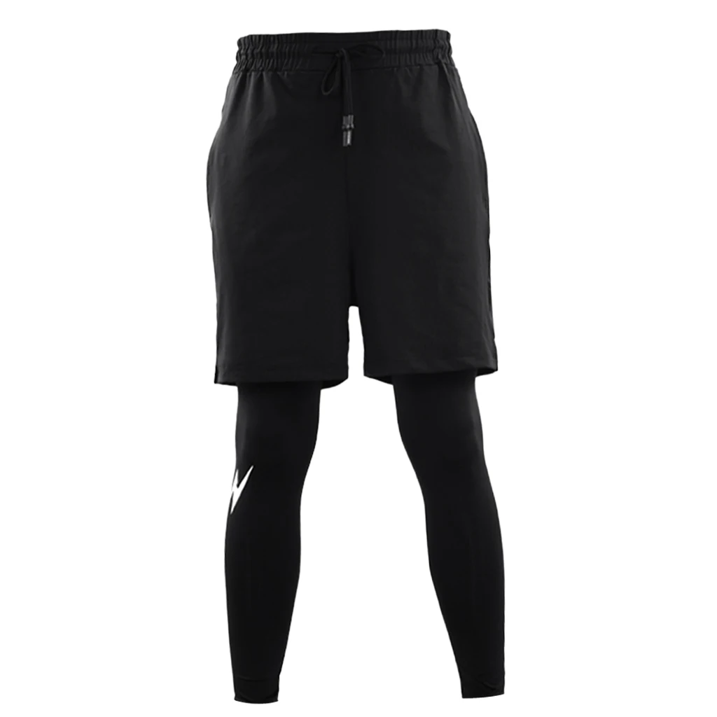 Men's Sports Leggings Fitness Pants Quick Dry MTB Mountain Rode Bike Bicycle Cycling Running Compression Sports Cycle Pants 