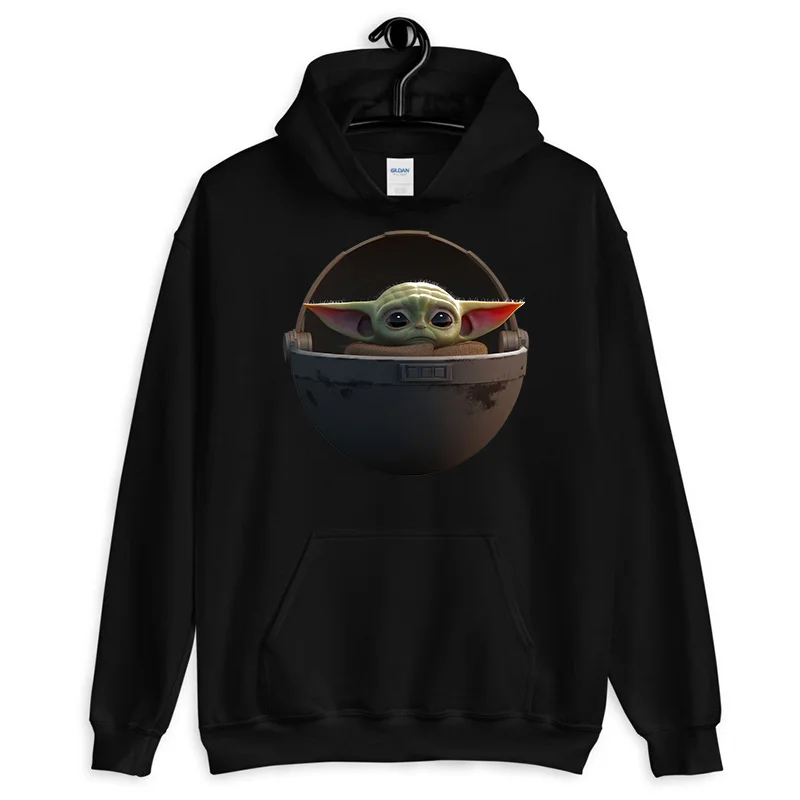 Mandalorian Sweatshirt Men Star Wars Baby Yoda Space Opera TV Series Hoodies Harajuku Science Fiction Movies Hoodie Male Clothes