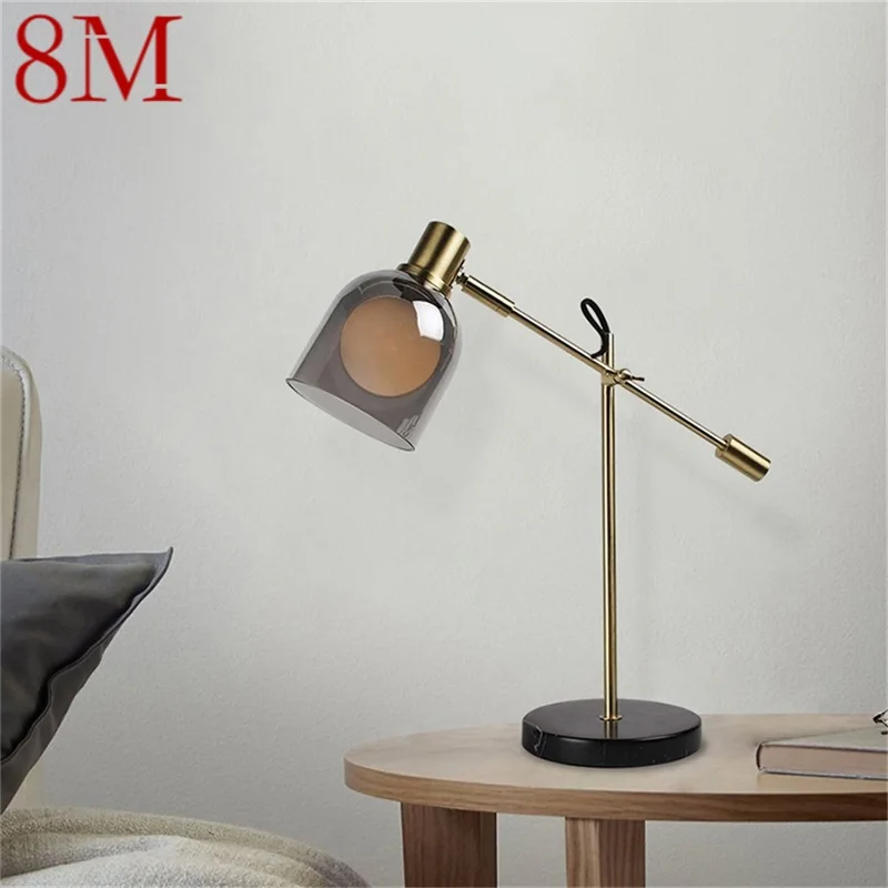 

8M Nordic Simple Postmodern Art Table Lamp LED Desk Lighting for Home Study Bedroom Decoration