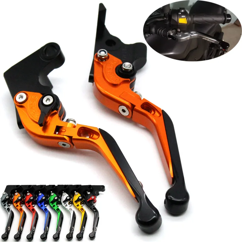 

For HONDA CB599 CB600 HORNET VT1100C VT1300CT VT750C2B VTX1300 Motorcycle Accessories Folding Extendable Brake Clutch Lever