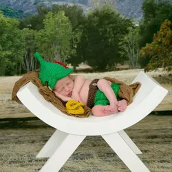 Costume de photographie de dessin animé pour enfants, ensemble de 2 pièces, chapeau tricoté à la main, Hip Hop, mignon, automne 