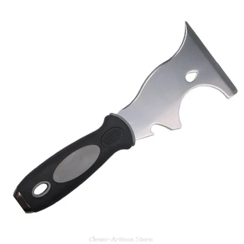 

1pc Stainless Steel Paint Putty Scraper 7in1 Tool Paint Can Opener Wallpaper Scraper Au 19 20 Dropship