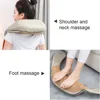 U Type Electrical Car/Home Massage Shiatsu Back Shoulder Neck Massager Multifunctional Shawl Infrared Heated Kneading Massager ► Photo 3/6