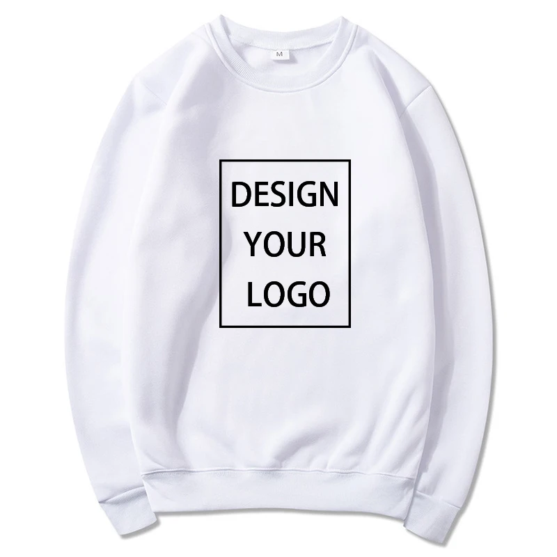 Custom Sweatshirt Men DIY Sportswear Design Yourself Pattern Text Top Wear Print Your LOGO Women Pullover Trendy Streetwear 2