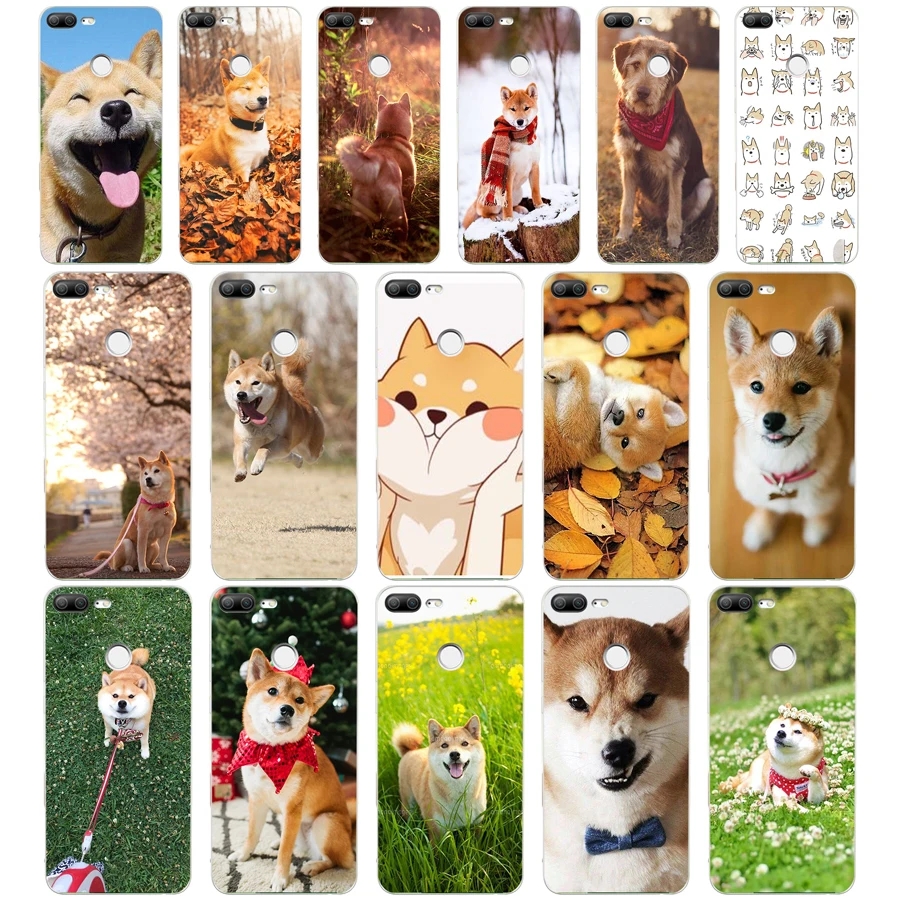 049FG щеточная древесина Doge Сиба ину забавная собака подарок Мягкий Силиконовый