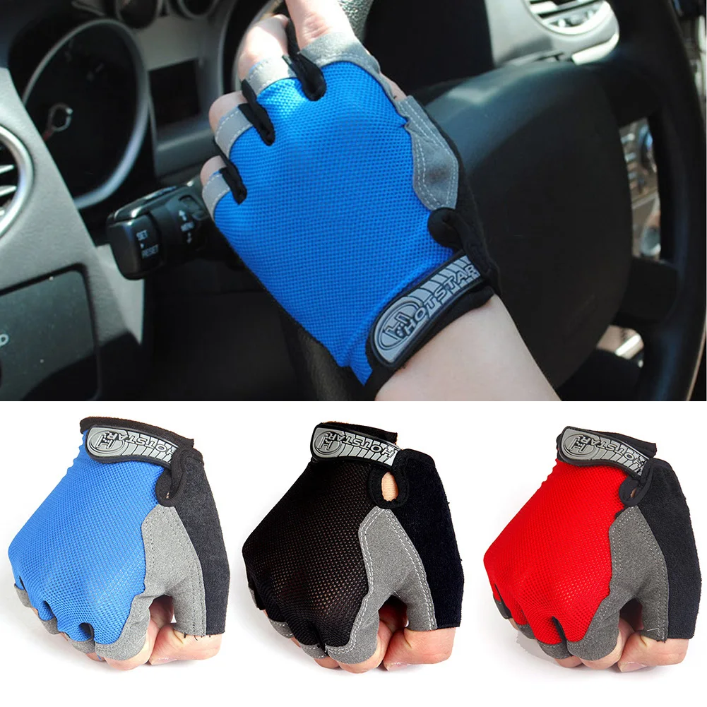 2pcs MTB Bike Gloves Anti-skid Sun-proof High Temperature Resistance Outdoor Cycling BicycleTouch Screen Gloves Bicycle Gloves 2