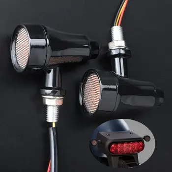 

Universal Turn Signals Accessories (Left & Right) Aluminum Black Bullet