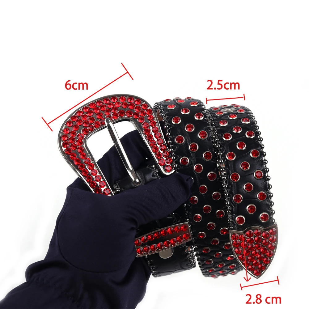 Western Rhinestone Belts Boy Girl Children's Belts Students Dresses Ladies Waistband Baby Girls Bling Diamond Waist Belt mens braided leather belt