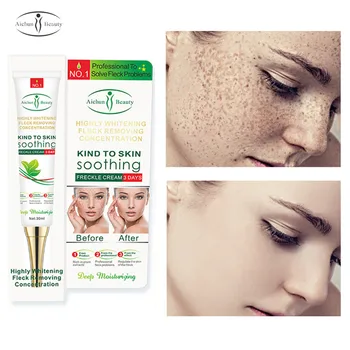 

Aichun Whitening Freckle Cream Remove Melasma Acne Spot Lighten Dark Spots Pigment Melanin Hydration Moisturizing Face Care 30ml