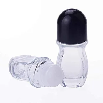 

Wholesale 50ml Roller Bottle Essential Oil Thick Glass Cosmetics Perfume Massage Liquid Reusable Portable Durable Deodorant Nice
