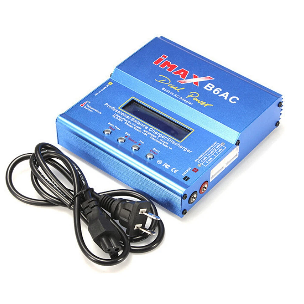 

1pcs 80W Digital imax B6AC Lipro Battery Original Balance Charger for RC Model Nimh Battery Balancing Charger(T and Tamiya)