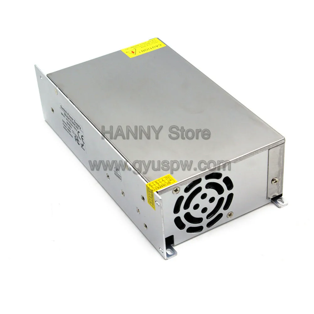 Выключатель с одним выходом источника питания 42V 14.3A 600W Трансформатор 110V 220V AC DC42V SMPS для шагового двигателя с ЧПУ