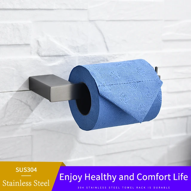 SUS 304 Stainless Steel Toilet Paper Holder Wall Mount Matter