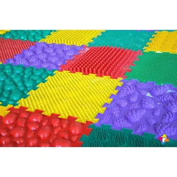 

Mats massage (orthopedic) modular ortho-Puzzle Set mix No. 12 (12 пазлов)