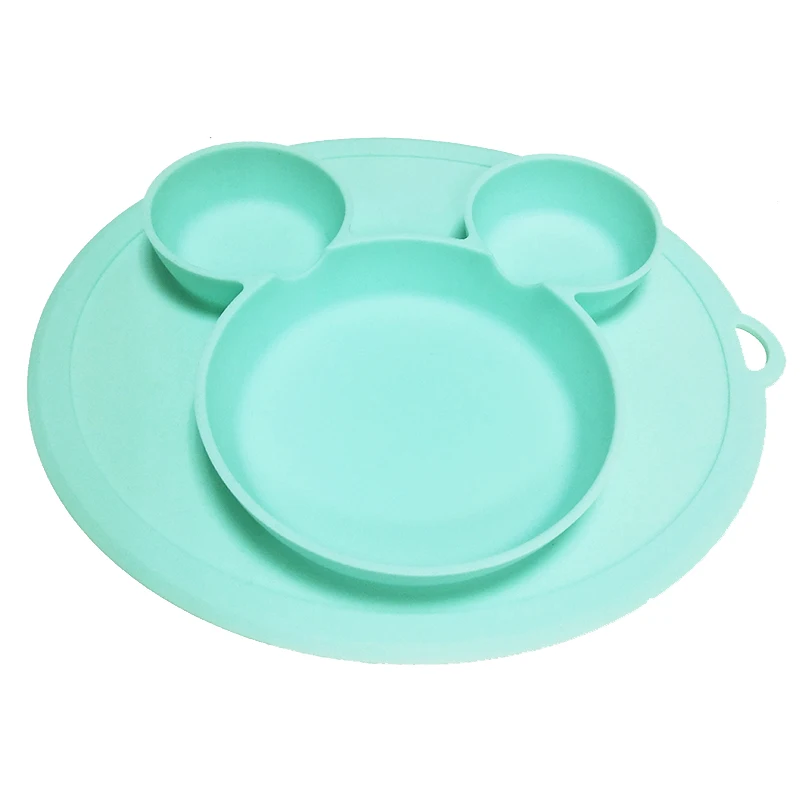 Тарелка, Детская миска, силикагель для малышей, Детские миски, посуда, силиконовая посуда для кормления