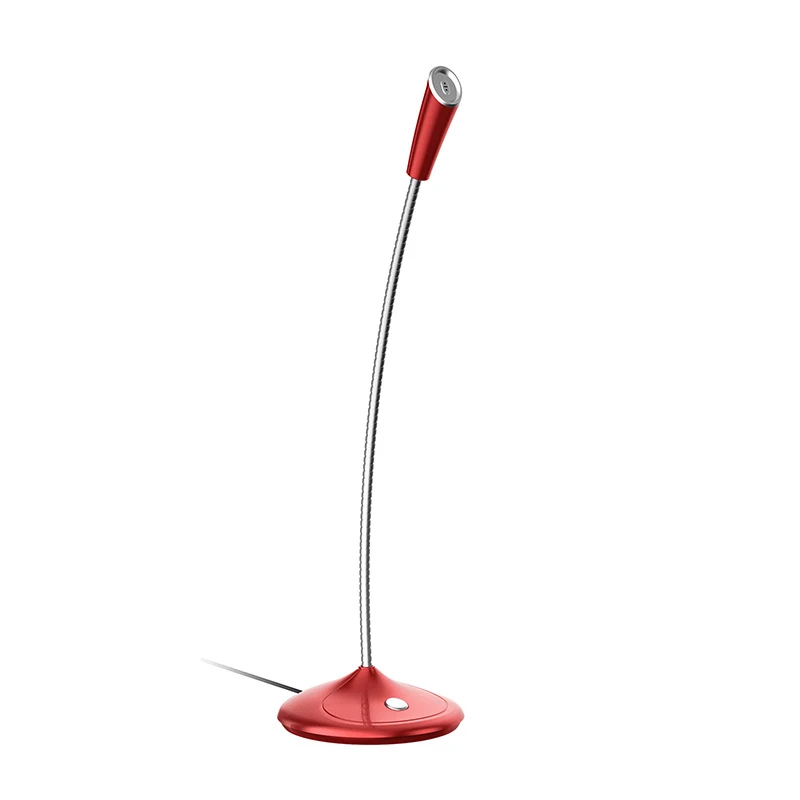 red 3.5mm 3,5 мм Многофункциональный игровой микрофон USB компьютер анти-шум для мобильного телефона планшетный ПК DC128 - Цвет: red 3.5mm
