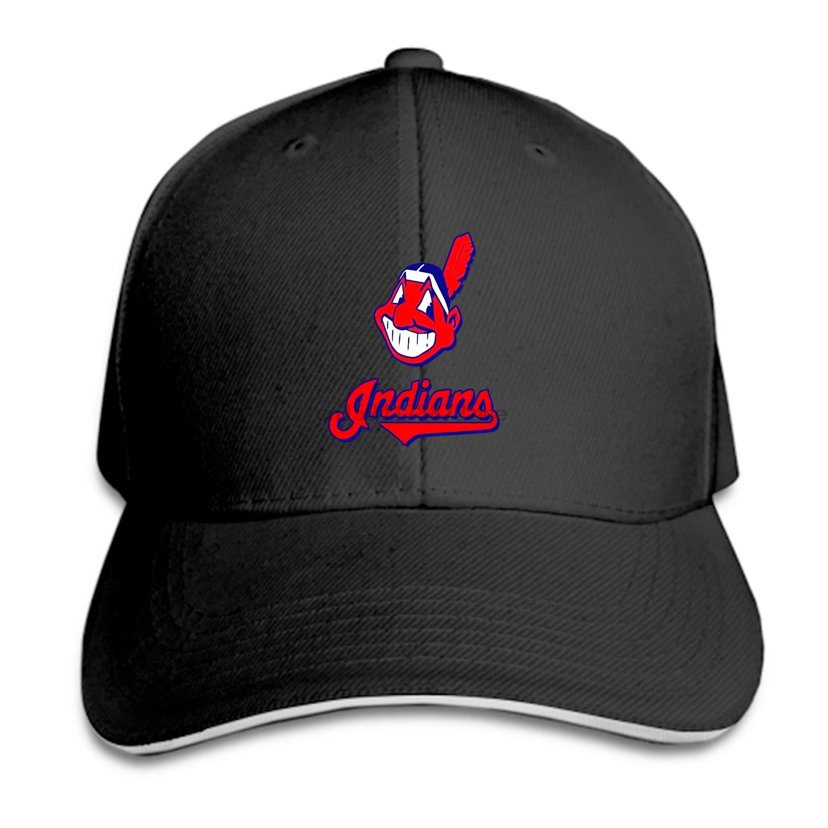 

Print Custom Baseball Cap Man's Leisure 0 VINCRAL Cleveland_Indian Sports Hat Peaked cap