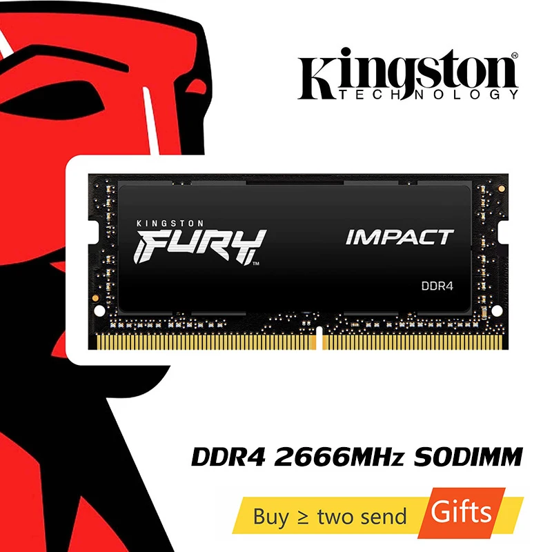 

Kingston HyperX Impact DDR4 Rams SODIMM 2666MHz 8gB 16gb 32gb CL15 laptop memory 1.2V DRAM ram Intel Gaming Notebook memory