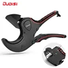 OUDISI PVC Pipe Cutter 36mm 42mm 64mm Aluminum Alloy Body Ratchet Scissors Tube Cutter PVC/PU/PP/PE Hose Cutting Hand Tools 1