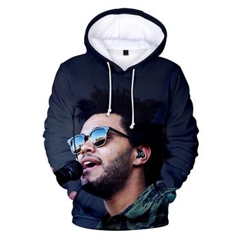 New Sale Fashion Print Casual Hip Hop the weeknd 3D hoodie Casual Coats tops 6