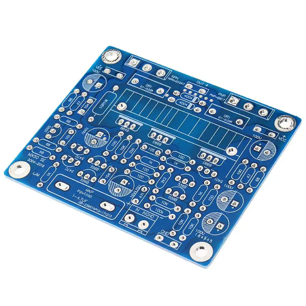 2 шт. HiFi MX50 sEs 2,0 двухканальный 2x100 Вт стерео усилитель DIY Kit доска для diy аксессуары