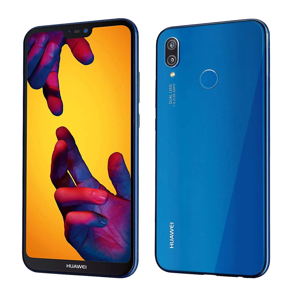 HUAWEI P20 Lite смартфон 4 Гб 64 Гб 5,84 дюймов AI камера 3000 мАч батарея Android 8,0 Поддержка NFC - Цвет: 4G64G Klein Blue