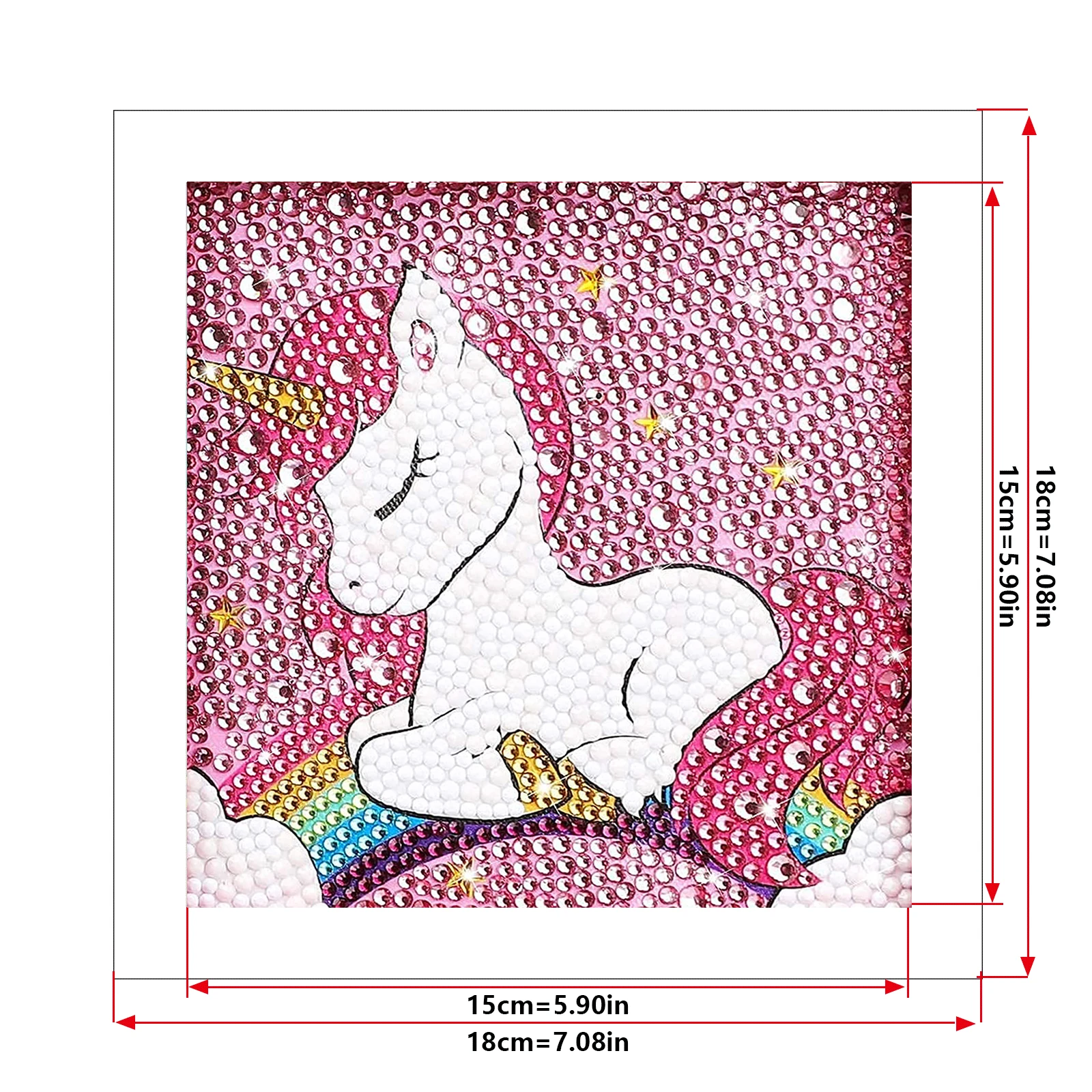 5D Diamond Painting Art for Kids Cute Small and Easy Diamond Art Kit Crystal Gems Embroidery for Girls Boys Beginners Art Crafts