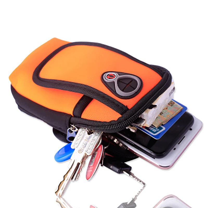 

Multifunction sport phone bag waterproof running arm pack 6.2 inches or less outdoor large capacity mobile phone arm bag