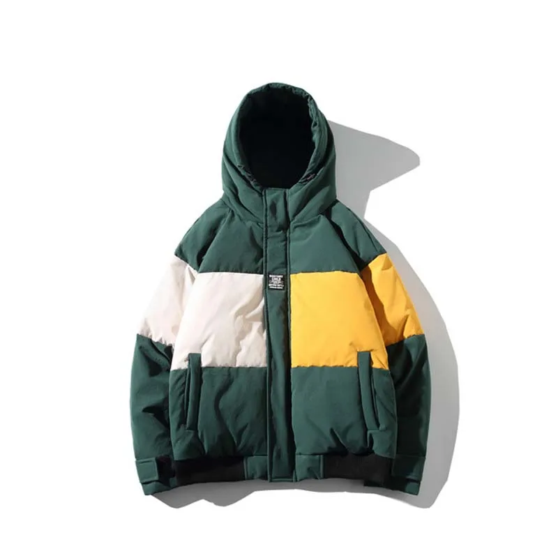 アウトレット 海外 メンズコットンウィンタージャケット パッド入りパッチワークコート Qqq073 今だけセール Ongoing Southloopmarket Com