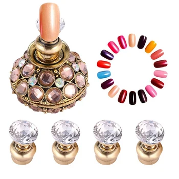 

Magnetic Nail Tip Practice Stand Base Lotus Holder Nail Art Display Manicure Tools