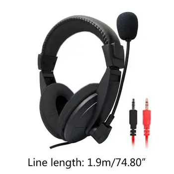 

G750 Dual 3.5mm Plug Headset Universal Headphone with Microphone for PC Computer