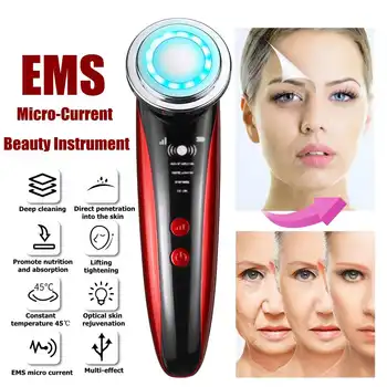 

Face Lifting 5 in 1 EMS Infrared Ultrasonic Body Massager Device Ultrasound Slimming Fat Burner Cavitation Face Beauty Machine