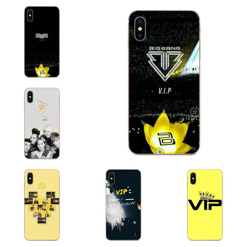 ТПУ 2017 новое поступление для Apple iPhone 4 4S 5 5C 5S SE 6 6S 7 8 11 Plus Pro X XS Max XR дизайн Kpop Bingbang Vip