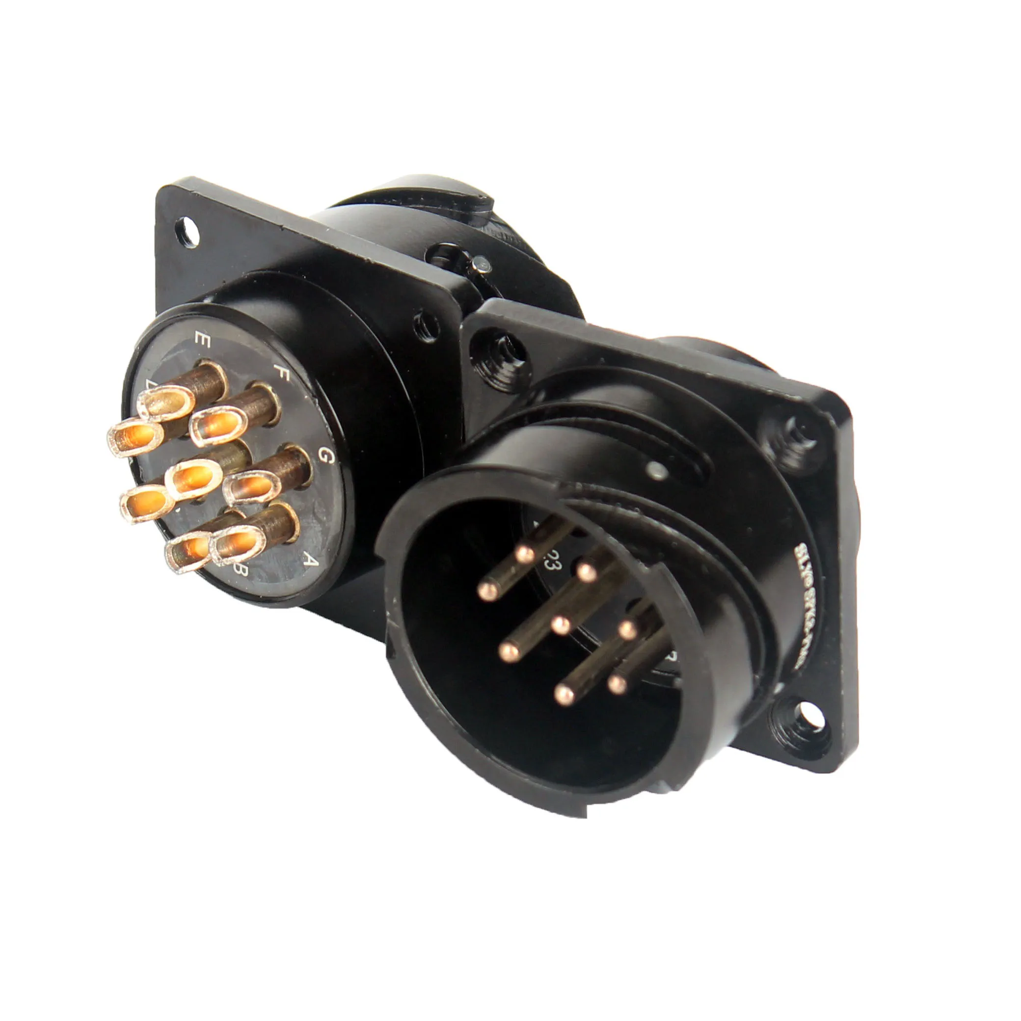 Speaker Professional Audio 8 Pin Audio Interface Waterproof Connector Socket Plug Socapex