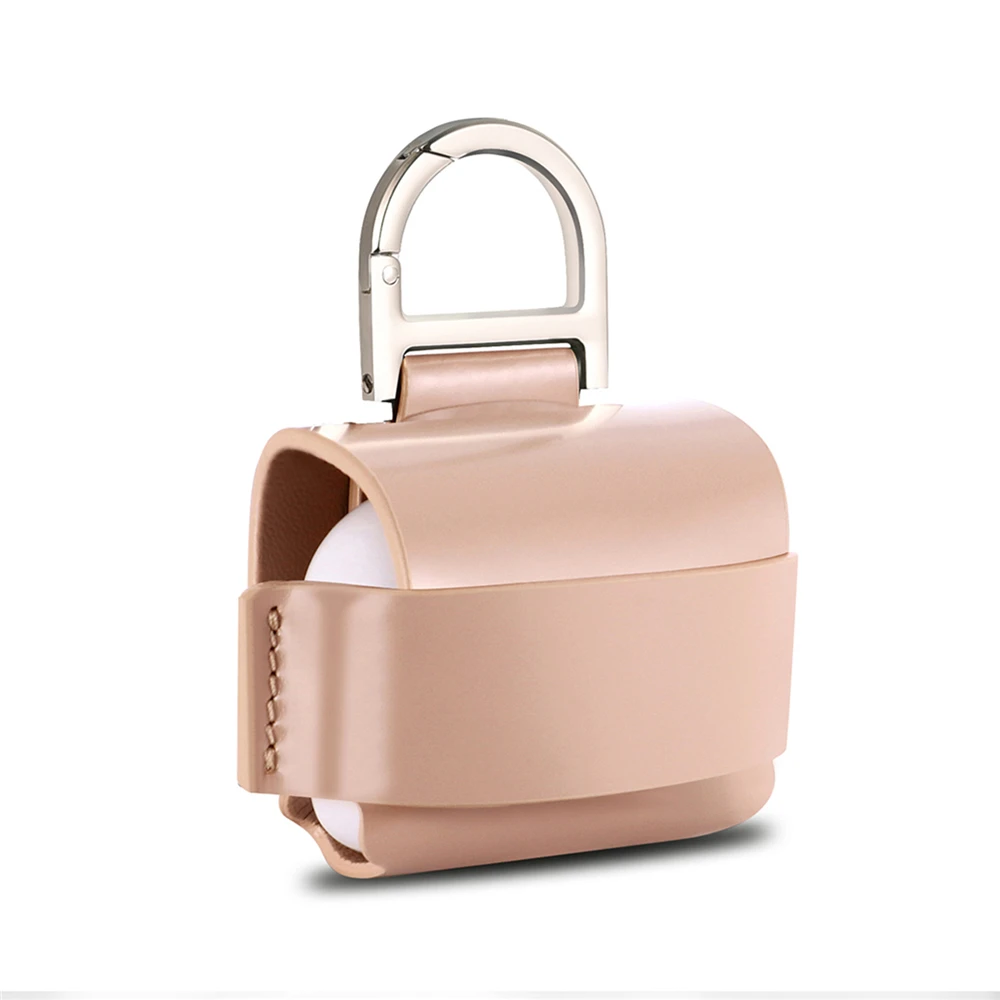 Чехол для Apple AirPods Pro 3 Bluetooth наушники натуральная кожа сумка Мягкий защитный чехол для зарядки с d-образной пряжкой