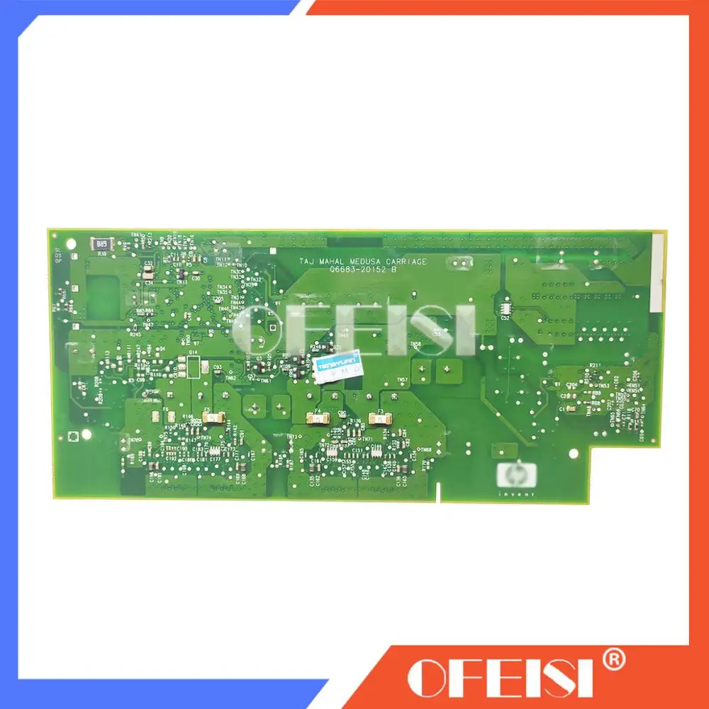 Каретки PCA доска каретки Q6683-67032 Q6687-67012 для hp Designjet T610 T1100 запчасти плоттера