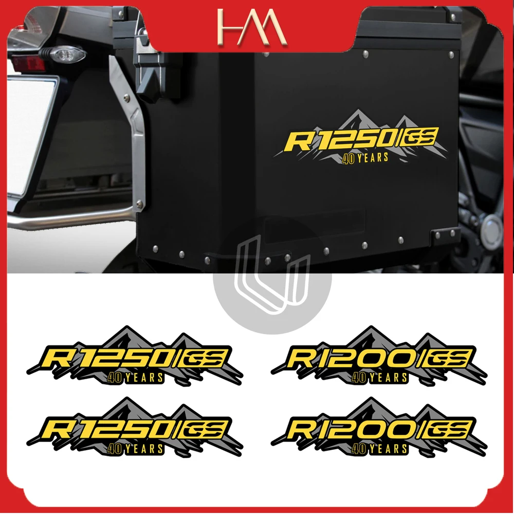Per Bmw Motorrad Scatola In Alluminio R1200Gs R1250Gs Adesivo Moto Avventura