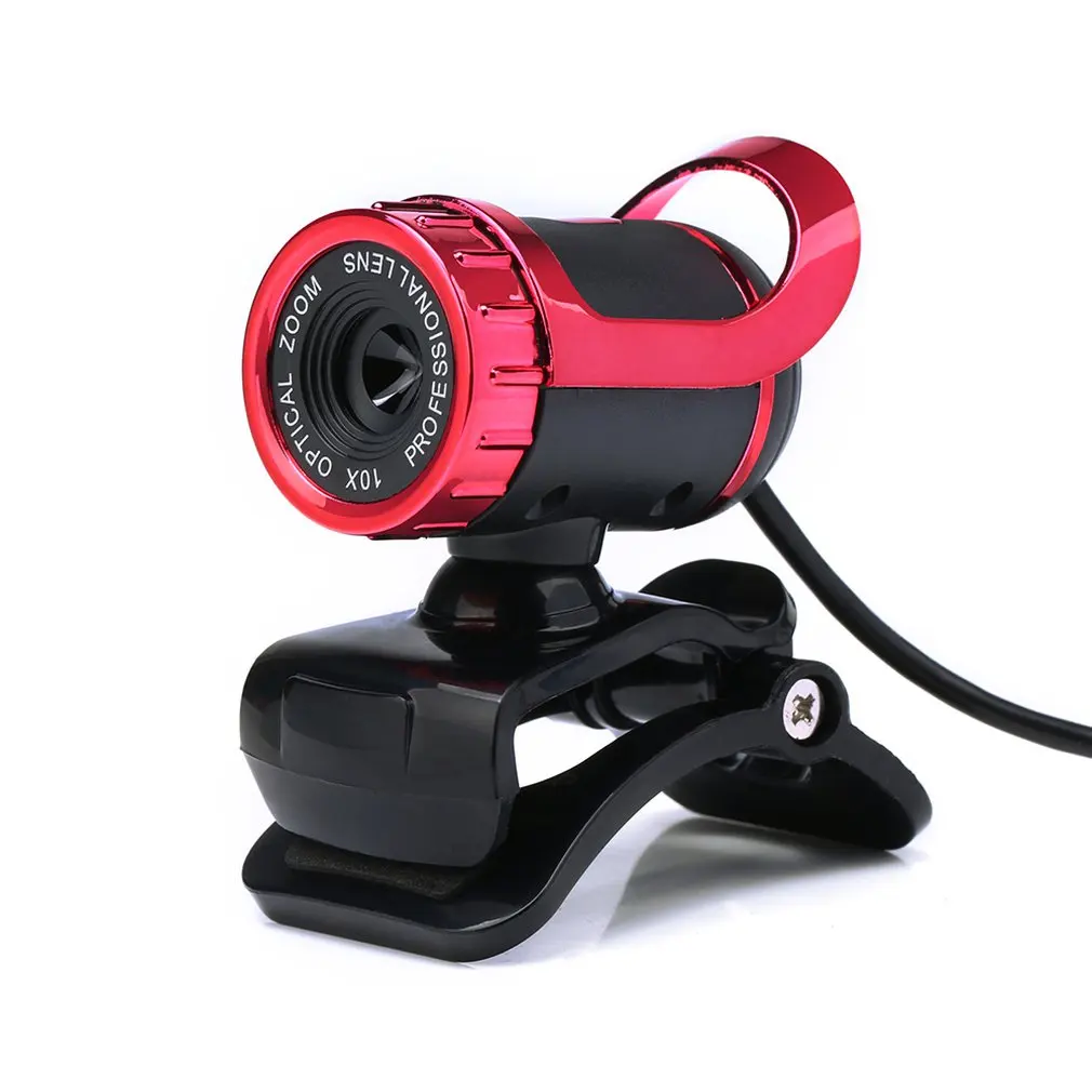 

360 Degree Webcam USB 480P Camera Web Cam MIC Clip-on For Skype Computer Laptop Desktop Portable Size