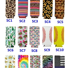 1 шт. 12 унций неопреновые весы русалки может забиваться держатель кулер Hugger складной изолятор напиток изолированный держатель