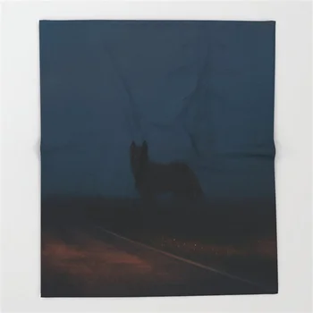 

Edge Of you Blanket Funny Printed Soft Boy Girl Baby Coral Fleece Dog Blankets Muti-size Spring Warm Sofa Bed Sheets