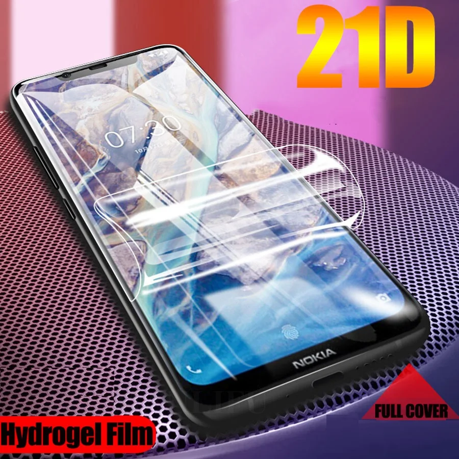 HD гидрогель пленка для Nokia 1 4 3 2 5 8 5G Защитная крышка на C10 C20 G10 G20 X10 X20 Экран защитная
