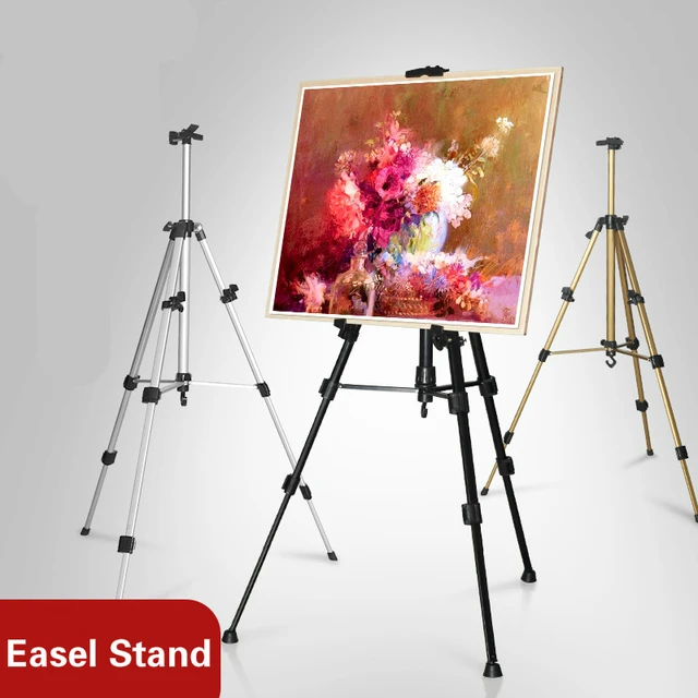 metal easel paint art set watercolor