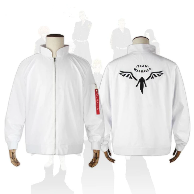 Valhalla Tokyo Revengers Jacket | Anime Tokyo Revengers Jacket - Uniform  Coat White - Aliexpress