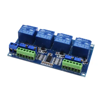 

DC 12V 4 Channel Voltage Comparator Stable LM393 Comparator Module