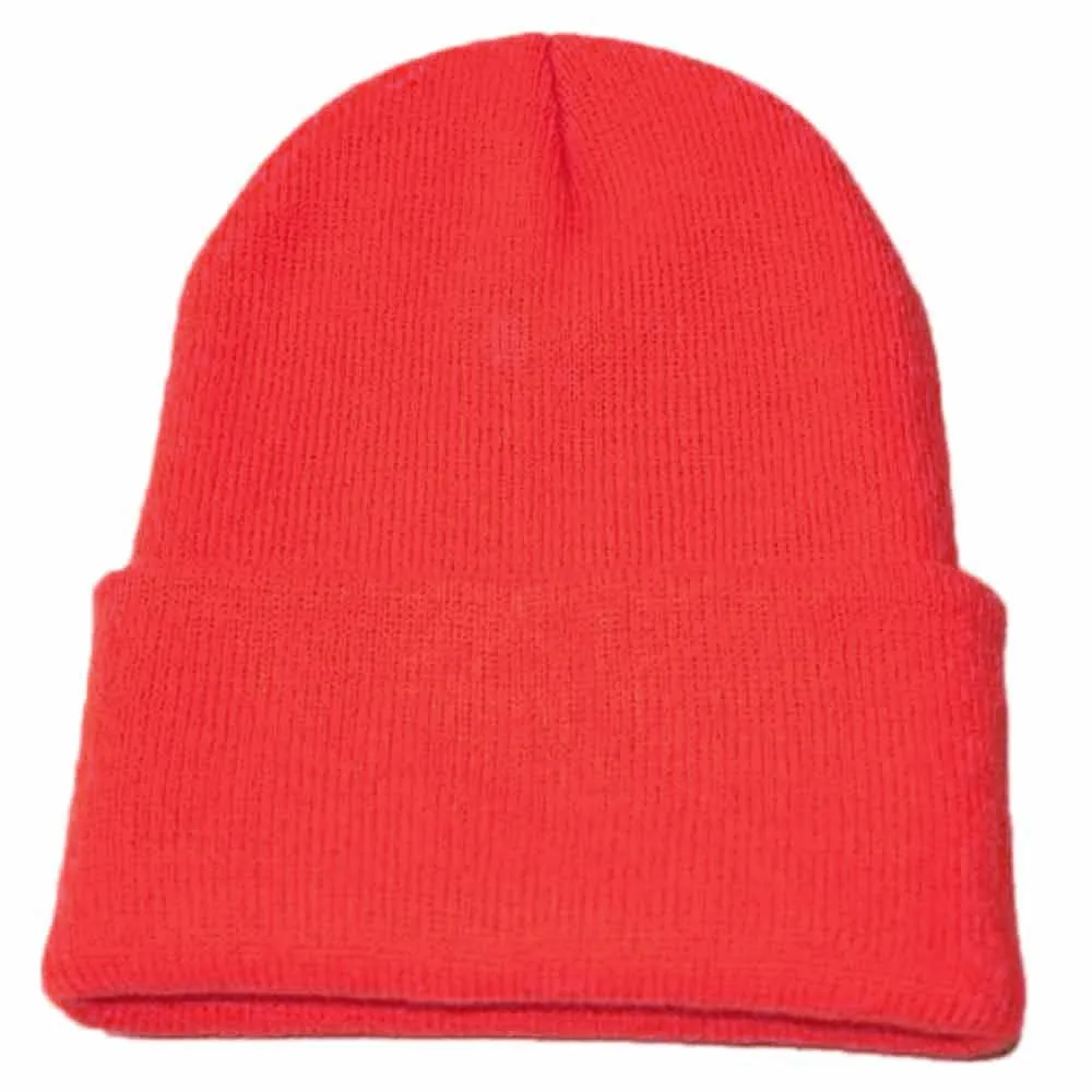 Зимняя вязаная Лыжная шапка с черепом для взрослых, Повседневная шапка в стиле хип-хоп для женщин и мужчин, Шапка-бини унисекс, одноцветная, сохраняющая тепло, эластичные шапки# 3Q